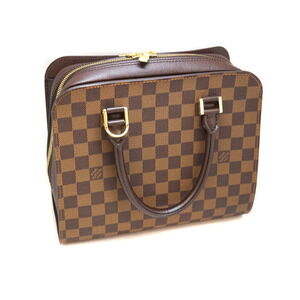 Louis Vuitton Triana Handbag Brown Damier Canvas